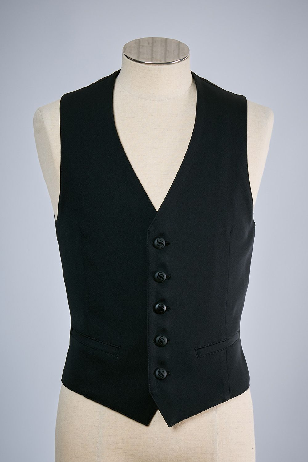 【COSTUME LINE】W-Satin Vest / SUGIZO コスチュームライン ベスト ジレ
