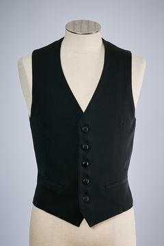 【COSTUME LINE】W-Satin Vest / SUGIZO コスチュームライン ベスト ジレ