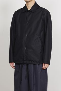 EGYPTIAN COTTON × RECYCLE POLYESTER WEATHER-CLOTH COACH JACKET II / エジプシャンコットン × リサイクルポリエステルウェザークロス コーチジャケット II