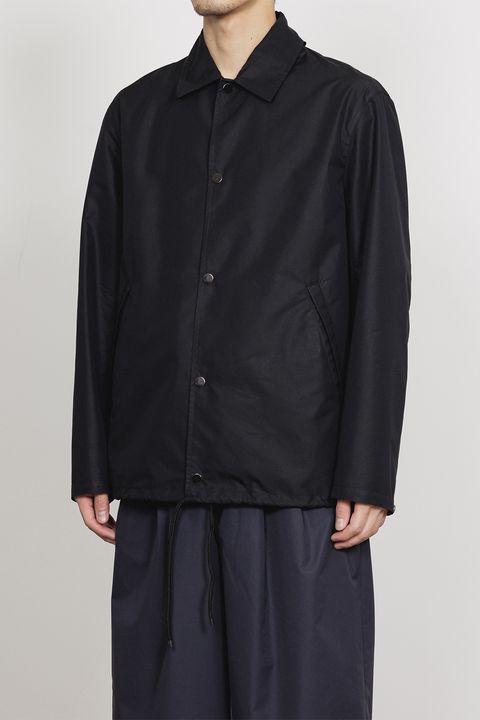 EGYPTIAN COTTON × RECYCLE POLYESTER WEATHER-CLOTH COACH JACKET II / エジプシャンコットン × リサイクルポリエステルウェザークロス コーチジャケット II