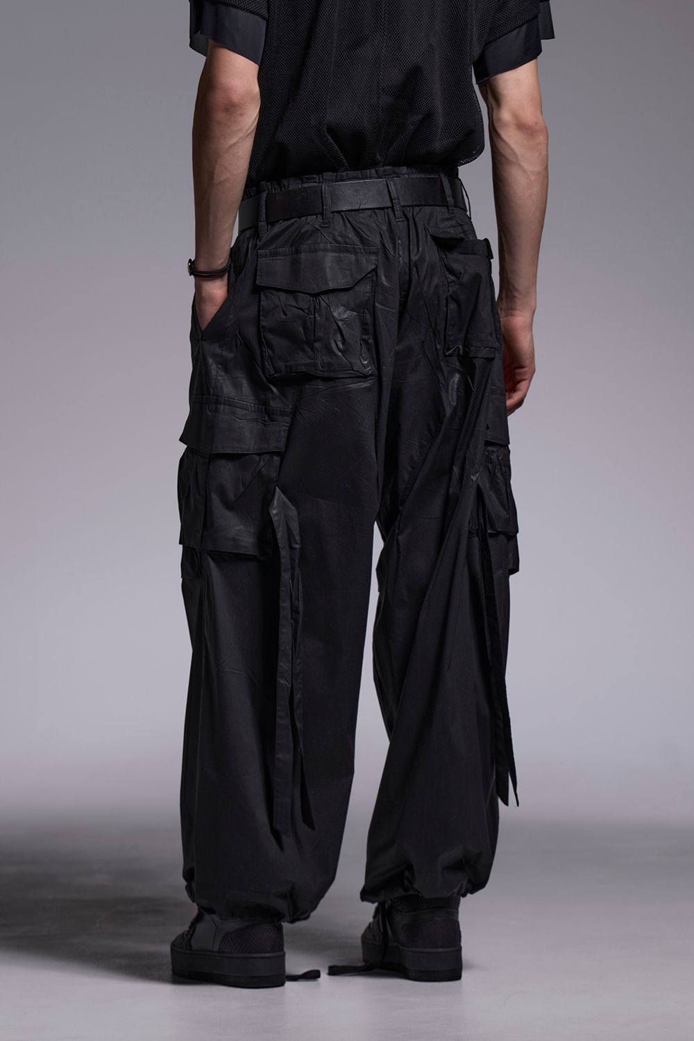 Coating Lawn Cargo Pants / コーティングローン カーゴパンツ