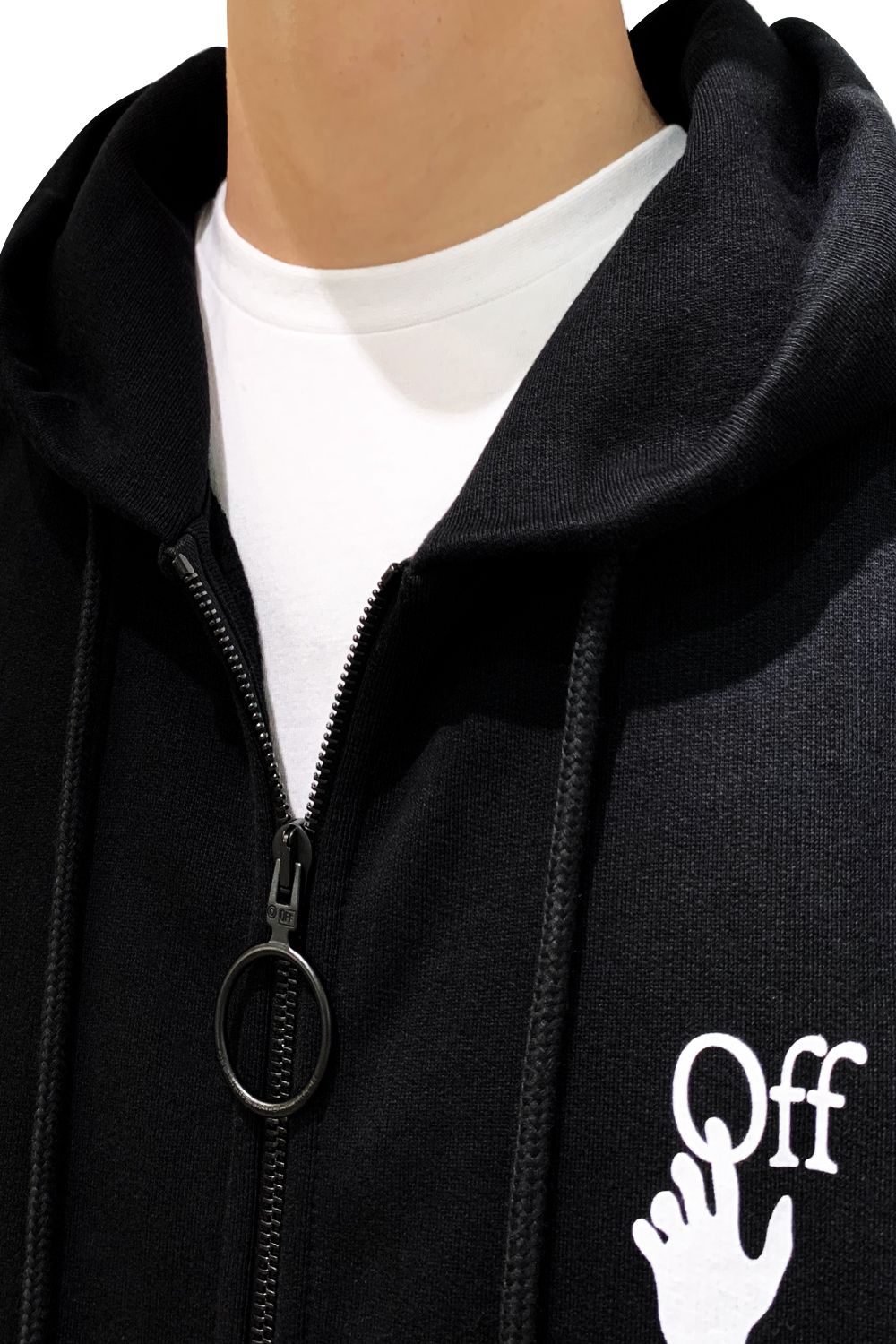 【Off White】ARROW_LOGO SLIM HOODIE  ★関税送料込み OFF-WHITE-Degrade-Arrows-