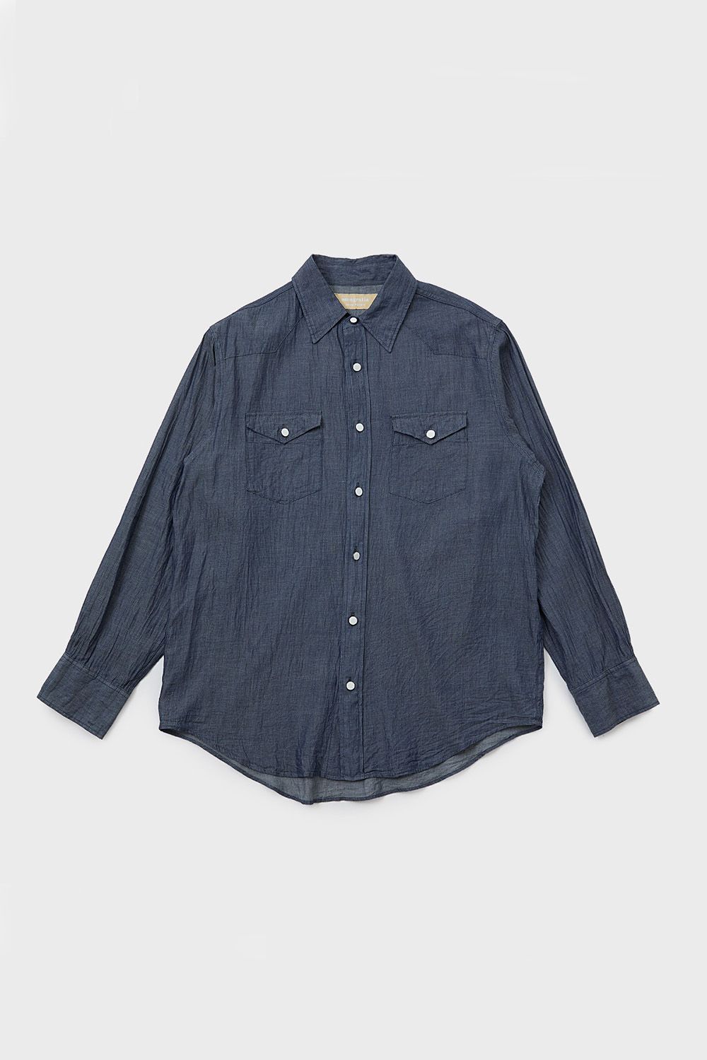 2.4oz denim shirt / 2.4オンス デニム シャツ