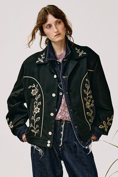 Embroidery western BL / エンブロイダリー ウエスタン ブルゾン