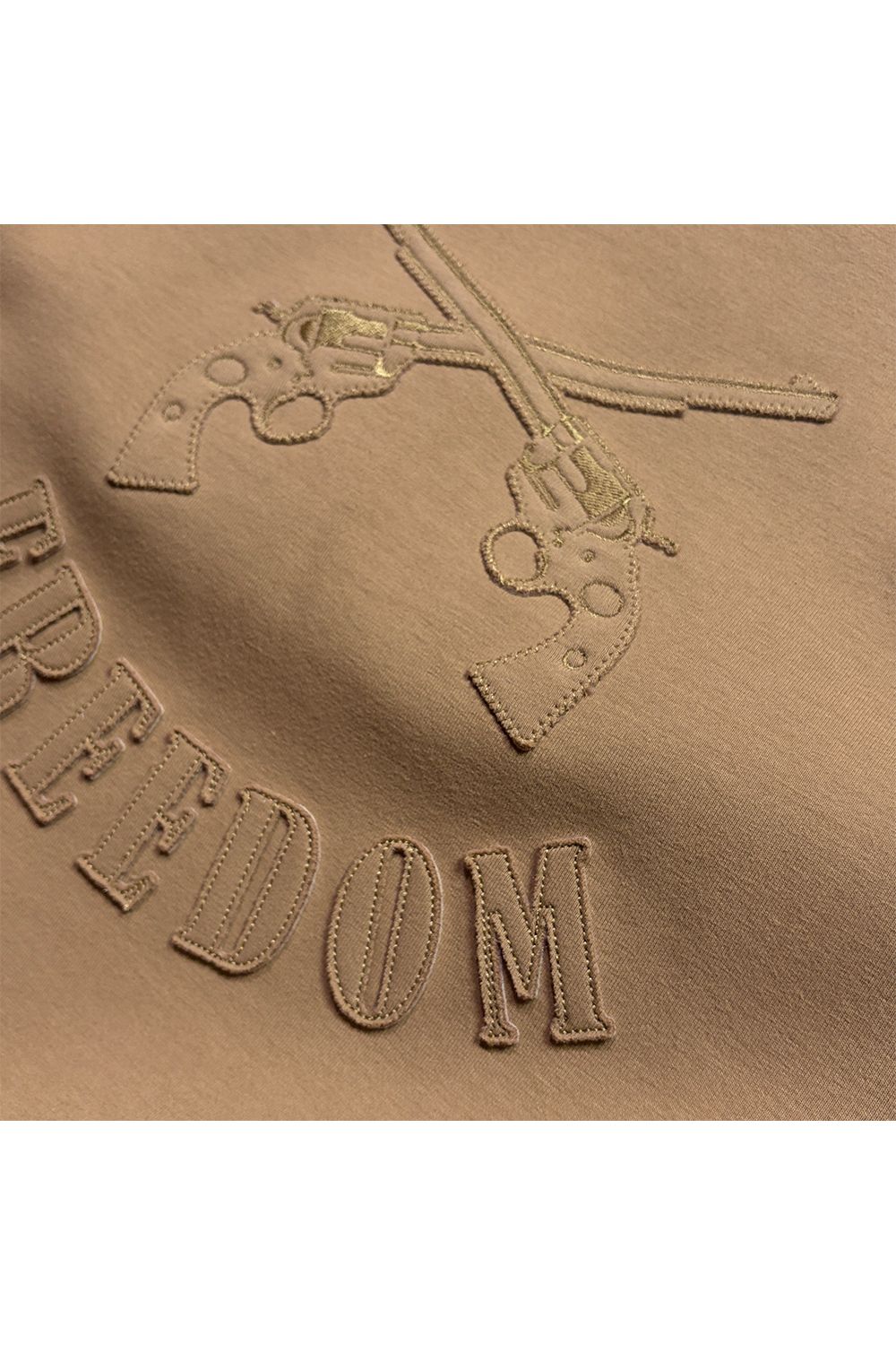 RAZORCUT EMB SWEAT / レザーカット エンブロイダリー スウェット