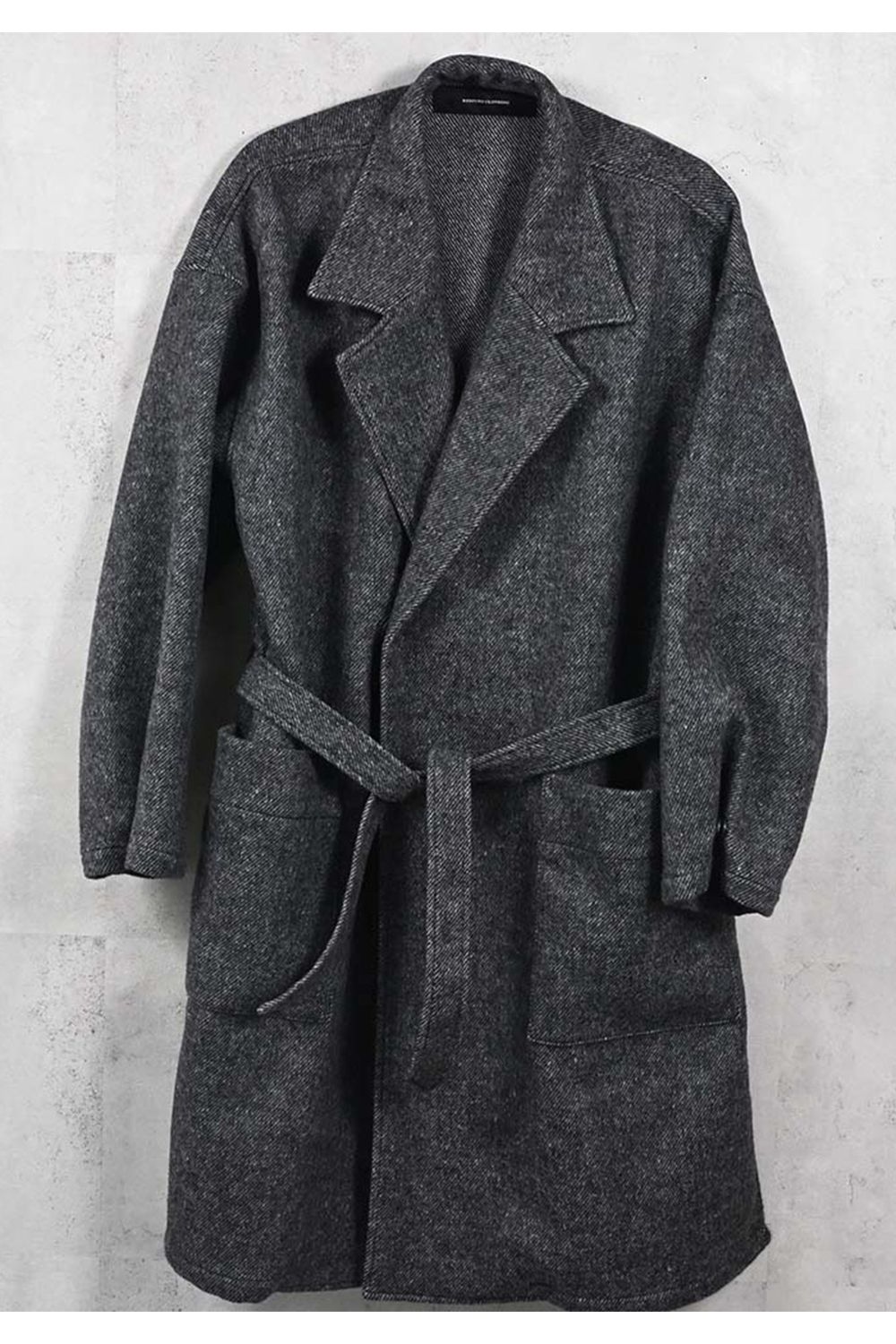 GOWN OVER COAT / オーバーサイズ ガウン コート