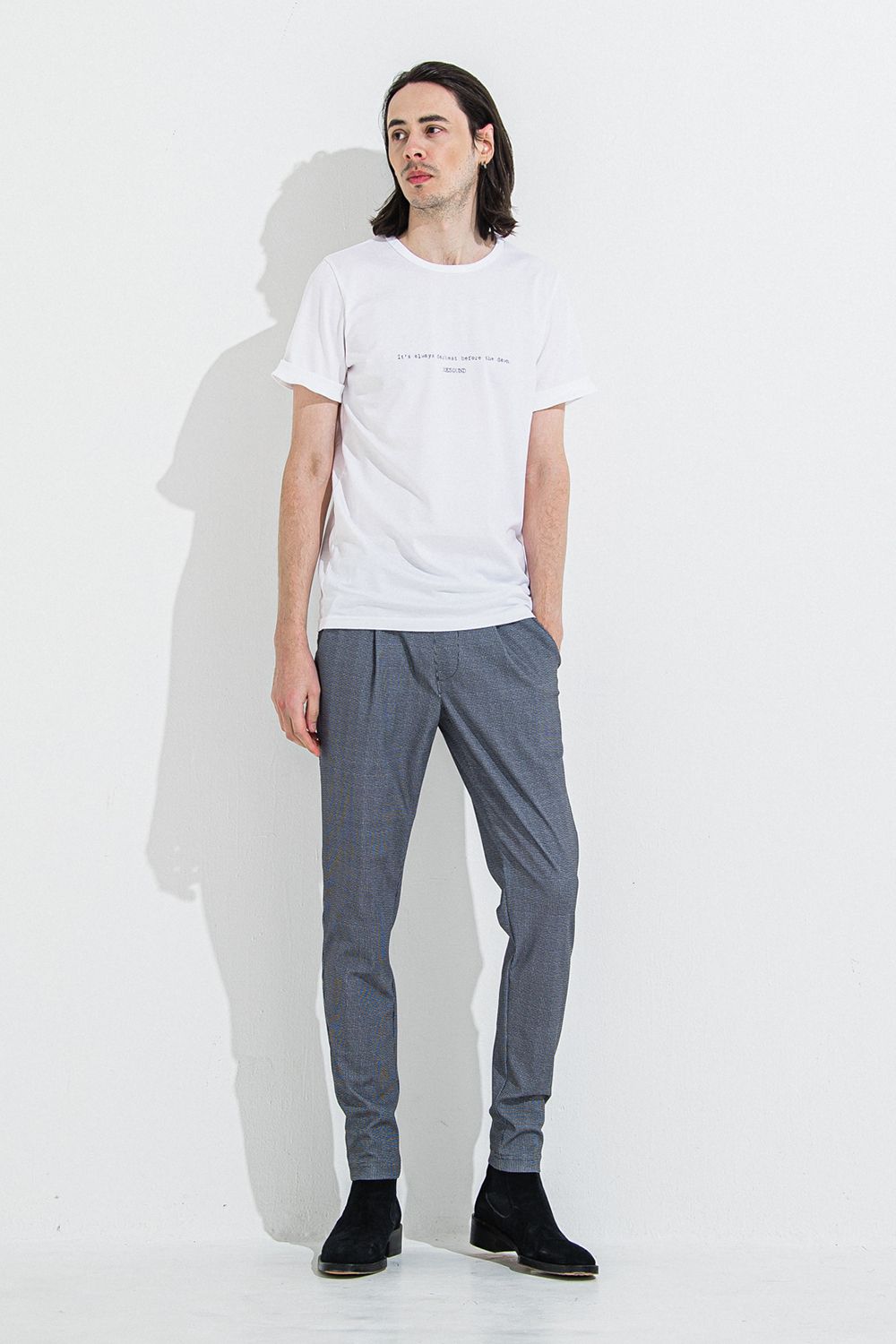 CHRIS EASY TUCK PANTS / クリス イージー タック パンツ