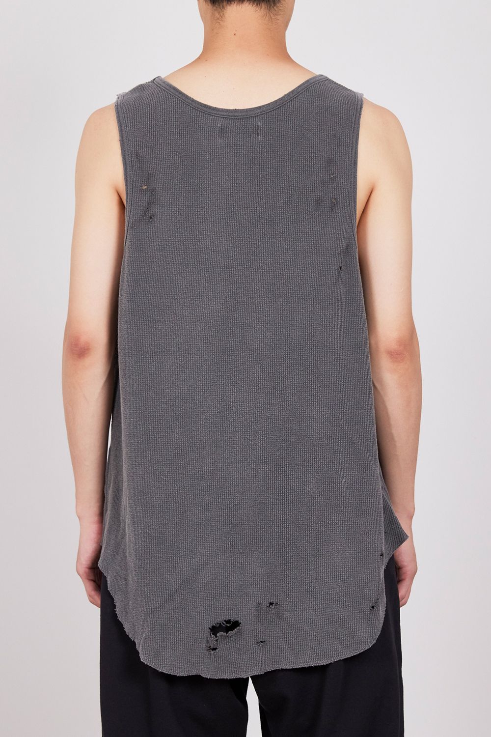30/1 ORGANIC COTTON WAFFLE TANK TOP / オーガニックコットン ワッフル タンクトップ