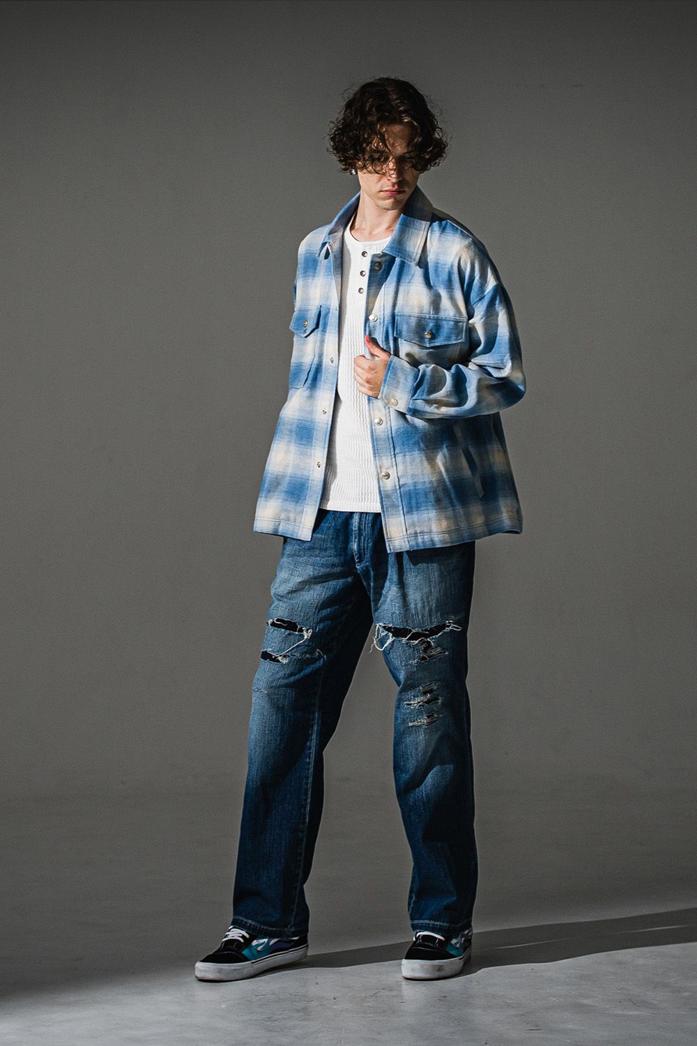 FLANNEL CHECK JK / フランネル チェック ジャケット