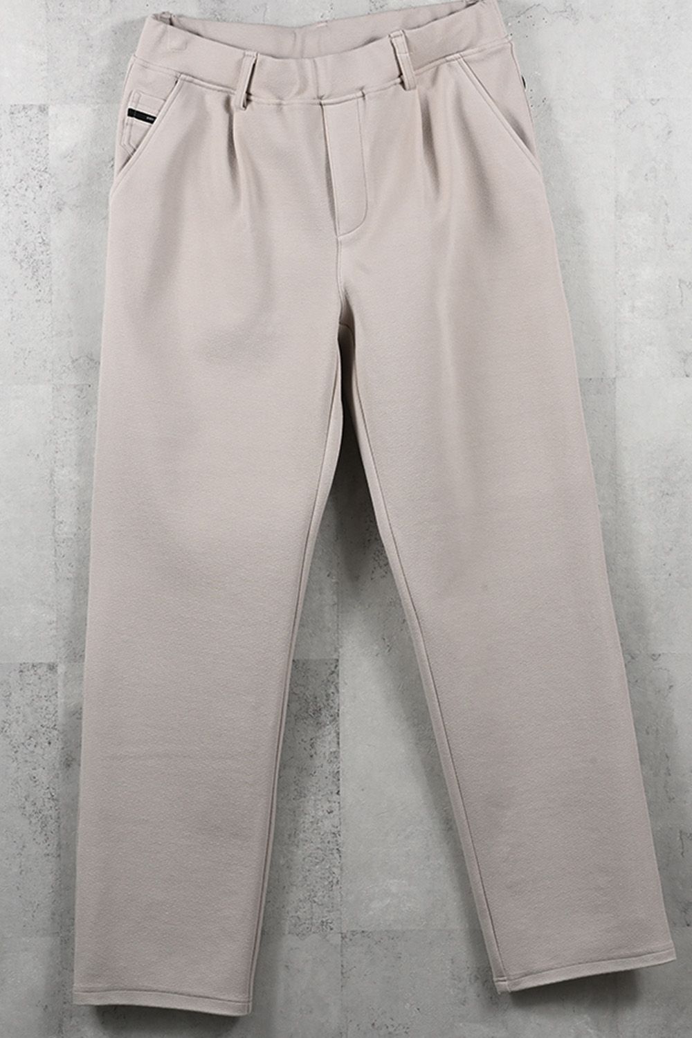 CHRIS EASY WIDE TUCK PANTS / ブリスターニット クリス イージー ワイドパンツ