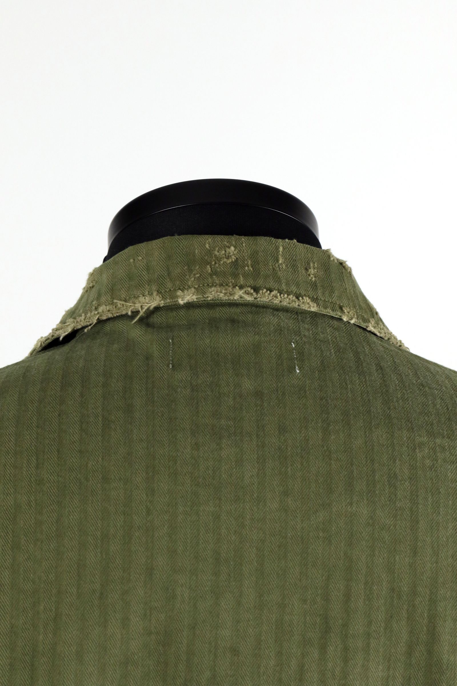 ORGANIC COTTON HERRINGBONE M-43 JACKET / オーガニックコットン ヘリンボーン M-43 ジャケット