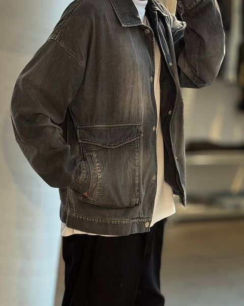 【RESOUND CLOTHING】LDENIM AG FLIGHT JK