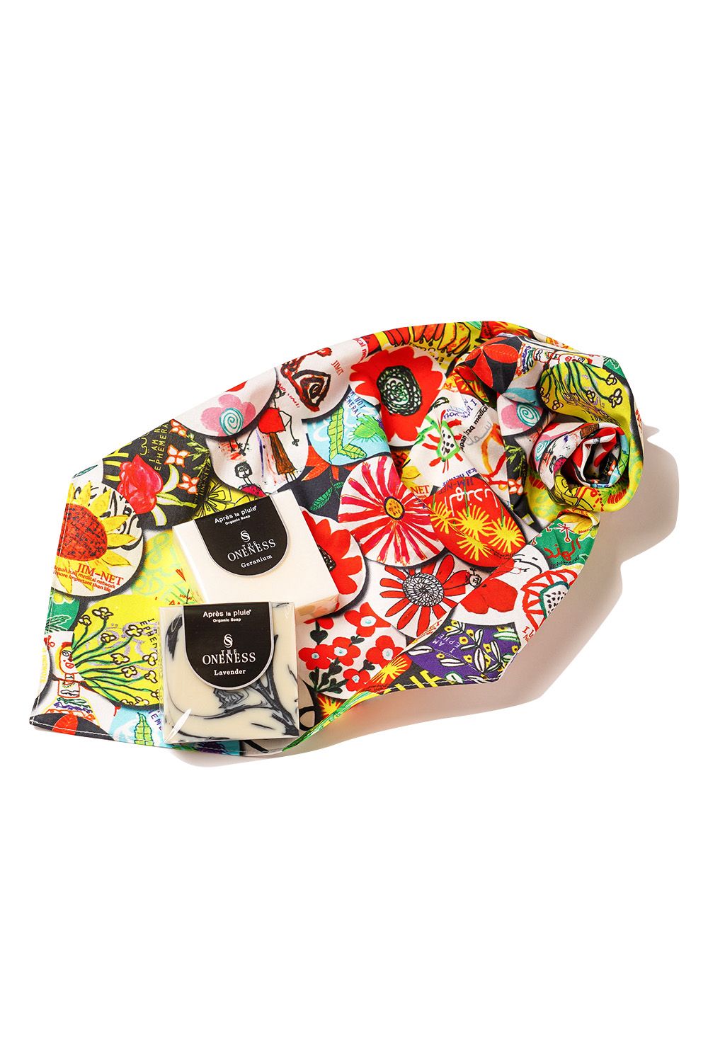 THE ONENESS × Après la pluie EDEN BANDANA & SOAP SET / ザ ワンネス アプレ ラ プリュイ バンダナ オーガニックソープ セット
