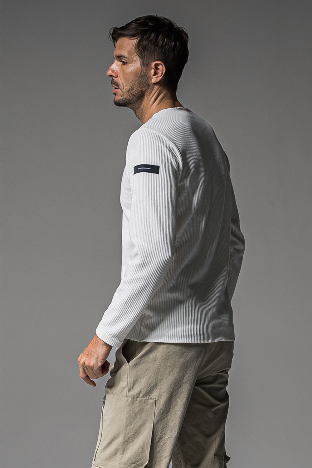 CUTOFF RAIL LONG SLEEVE / カットオフ ロングスリーブ