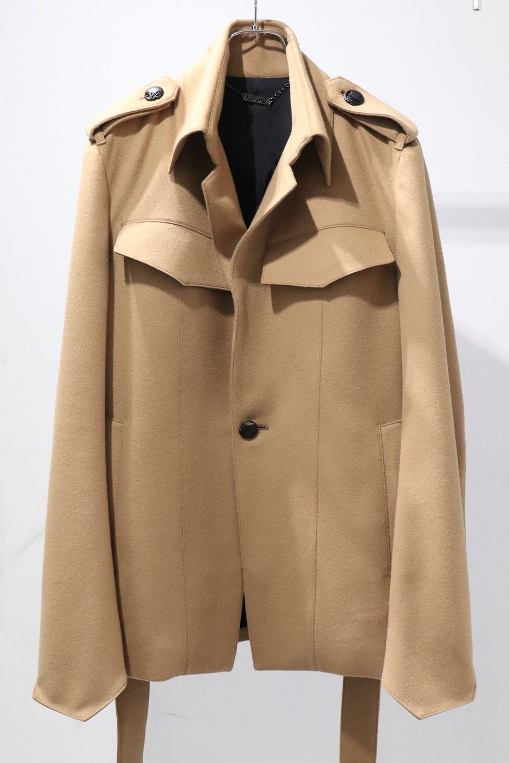 Cashmere Beaver Safari Jacket / カシミアビーバーサファリジャケット