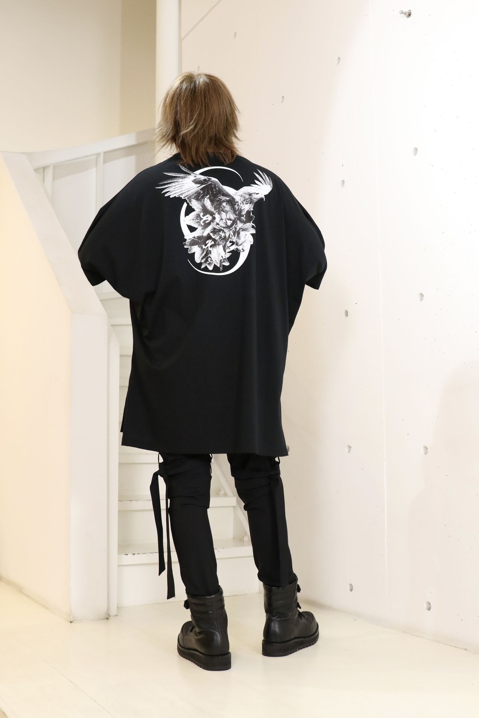 V Neck Dolman T-Shirt / ドルマンスリーブ Vネック Tシャツ