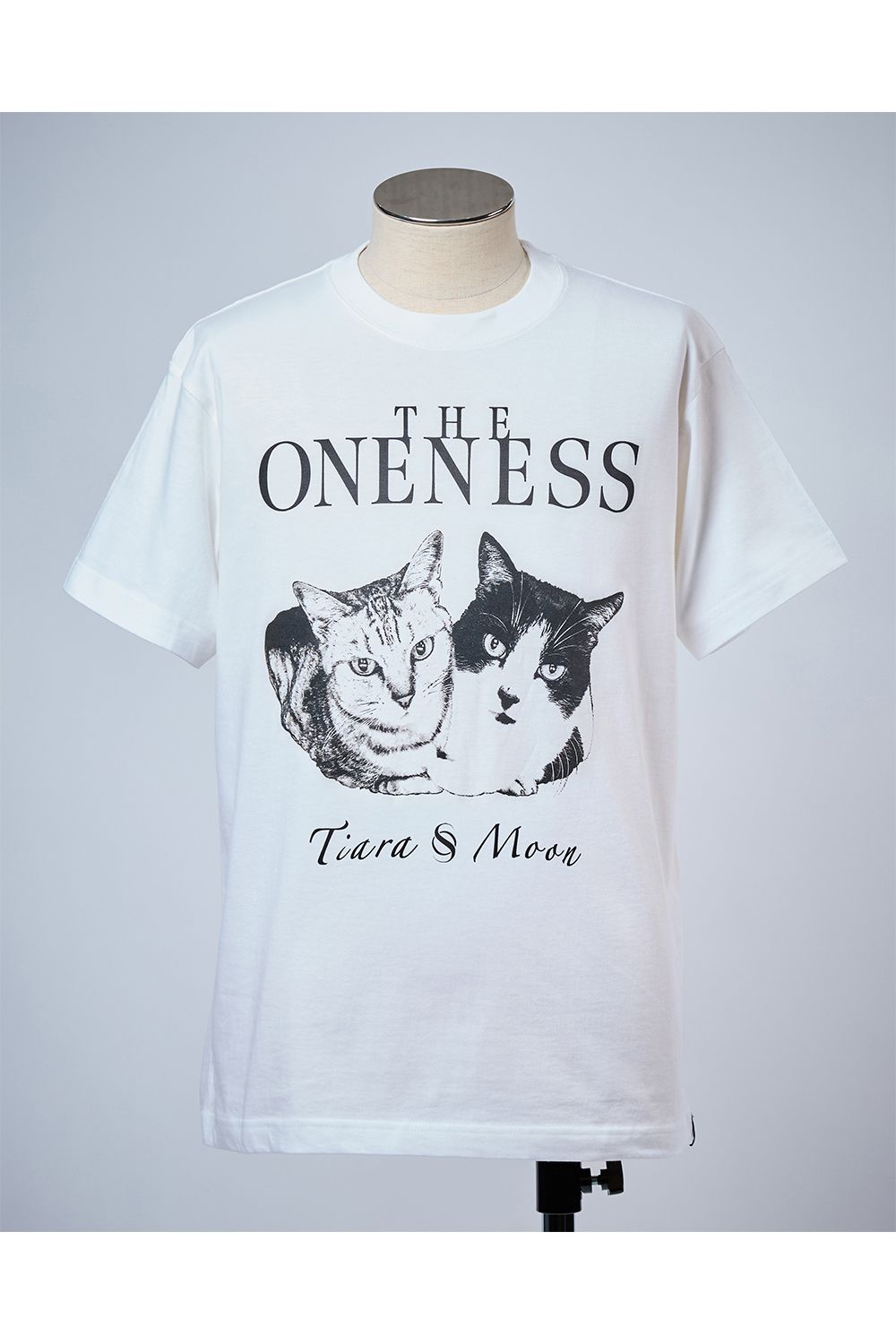 Organic Cotton T-Shirt / Super Givers × THE ONENESS  犬猫保護活動チャリティー Tシャツ