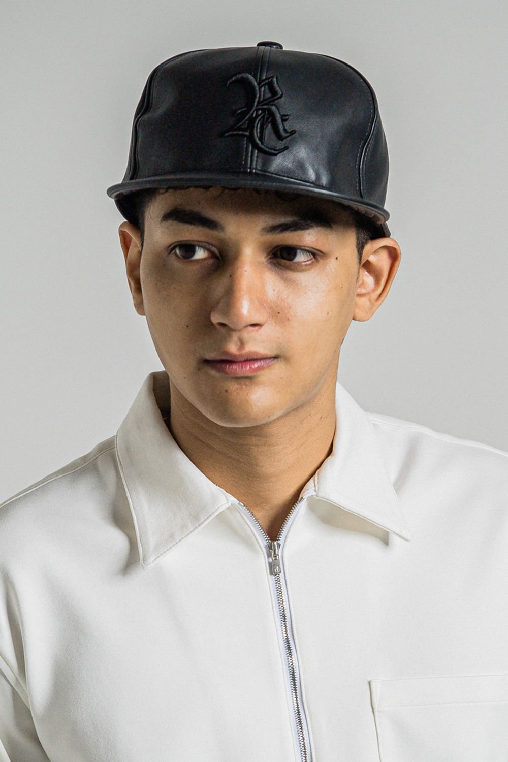 RESOUND CLOTHING - LEATHER RC BB CAP / レザー RC ベースボールキャップ | laid-back