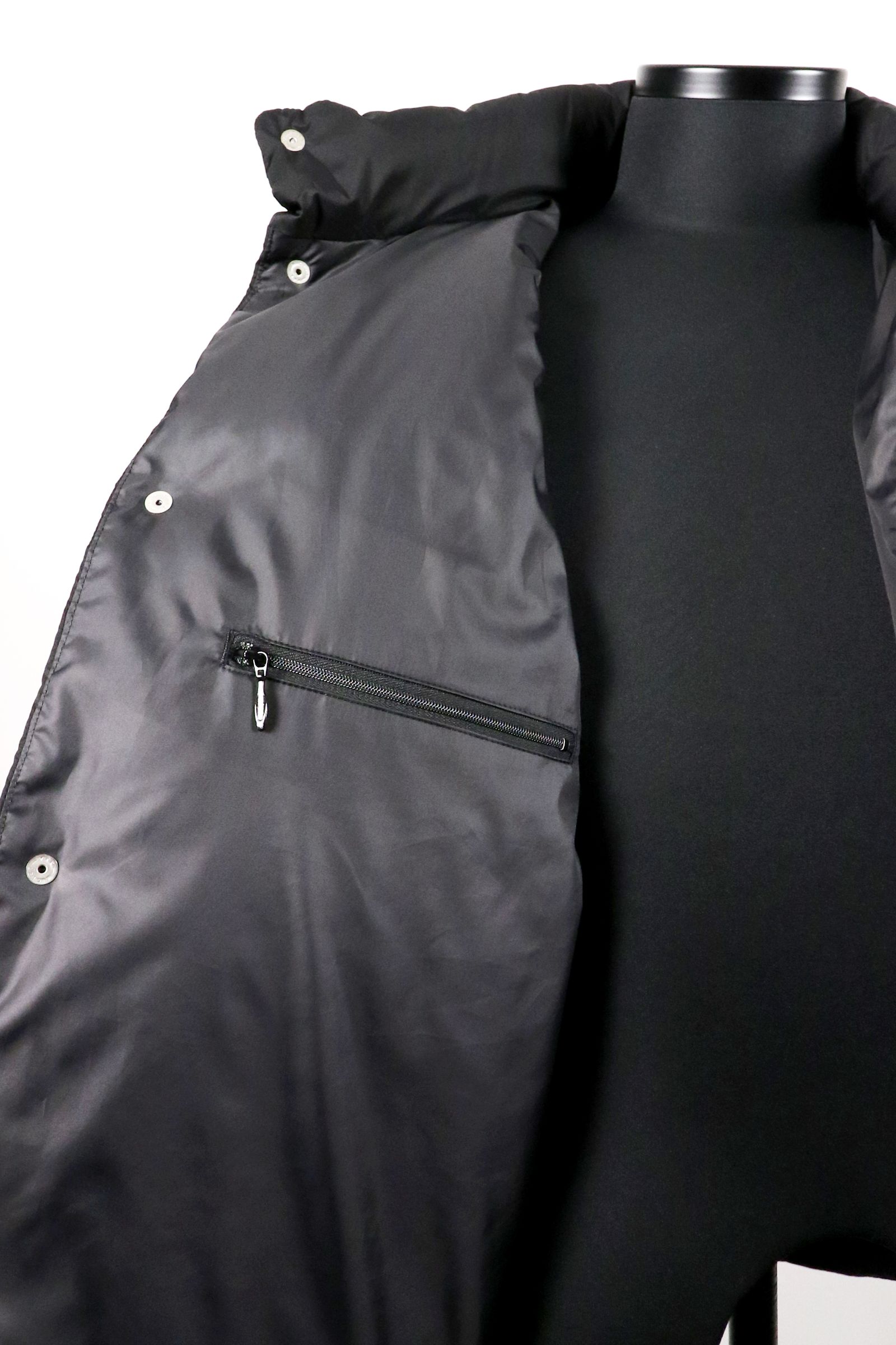 RECYCLE NYLON MINI RIPSTOP DOWN JACKET / リサイクルナイロン ミニリップストップ ダウンジャケット