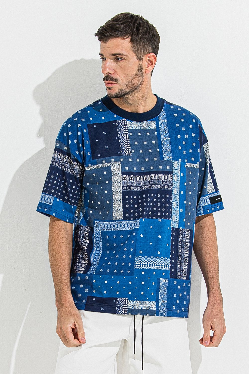 BANDANA OVER TEE / バンダナ オーバーサイズ Tシャツ