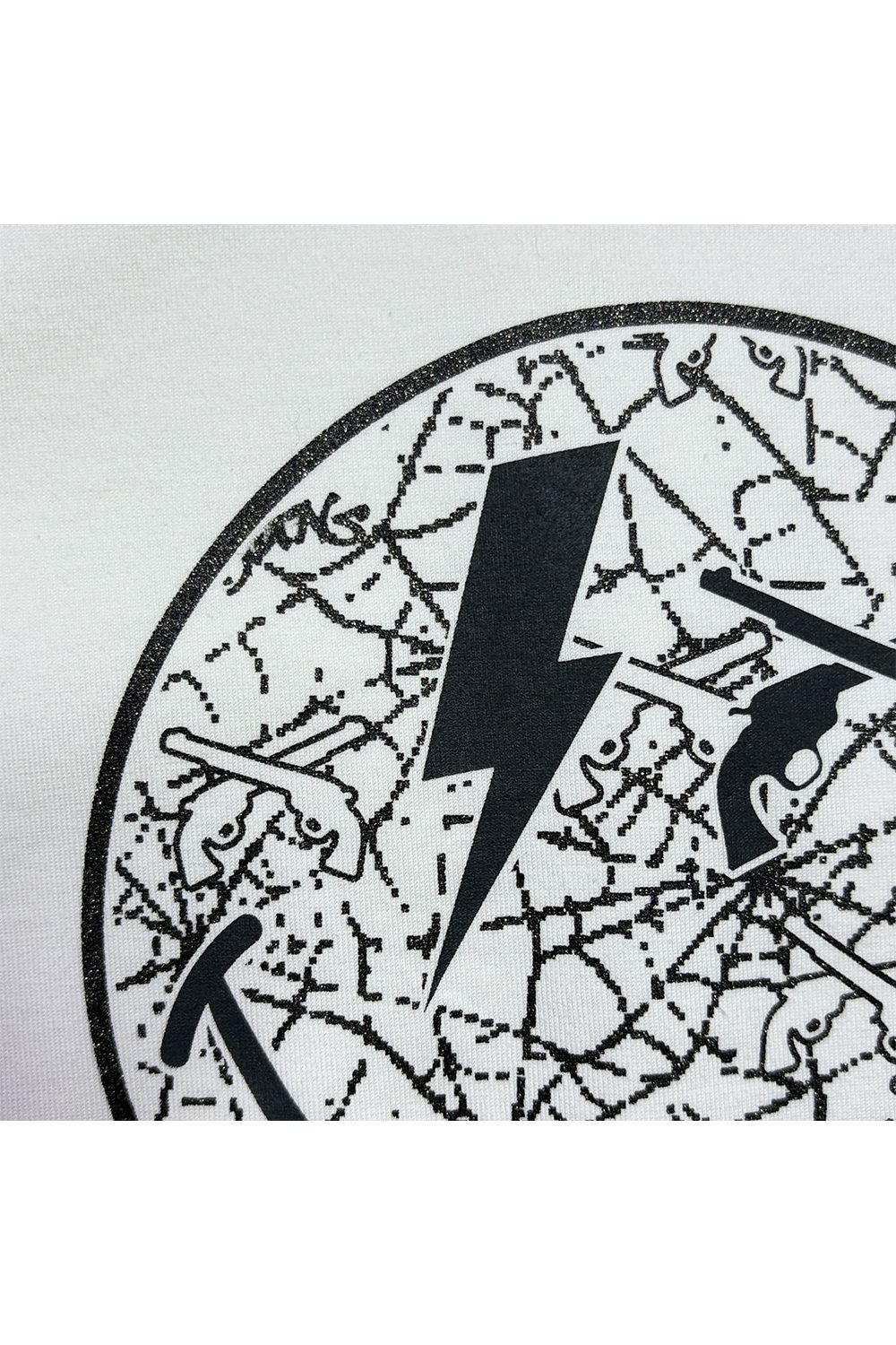 ORG/CO L/S T SMILE / オーガニックコットン スマイルプリント ロングスリーブ Tシャツ