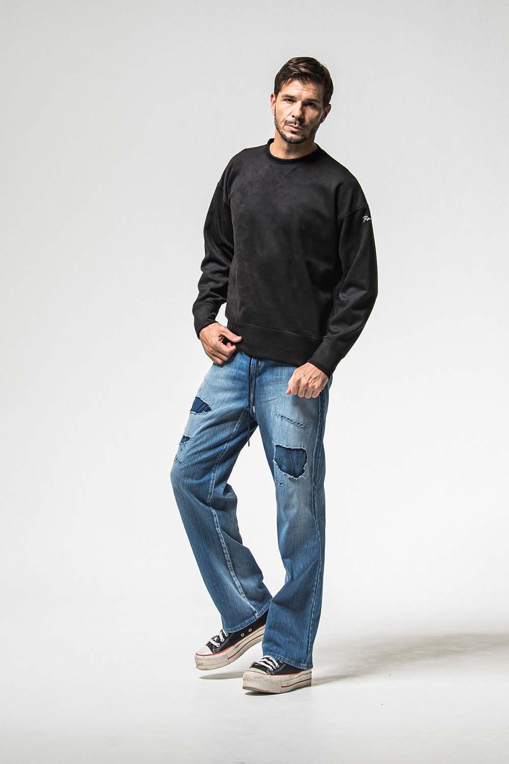 SUEDE DROP TRINER / スウェード ドロップ トレーナー