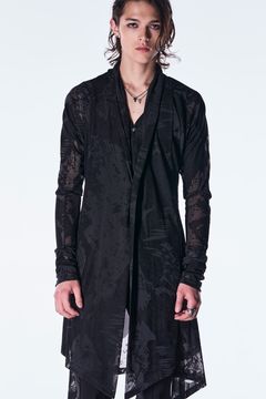Opal Mesh Flare Cardigan / オパール メッシュ フレア カーディガン