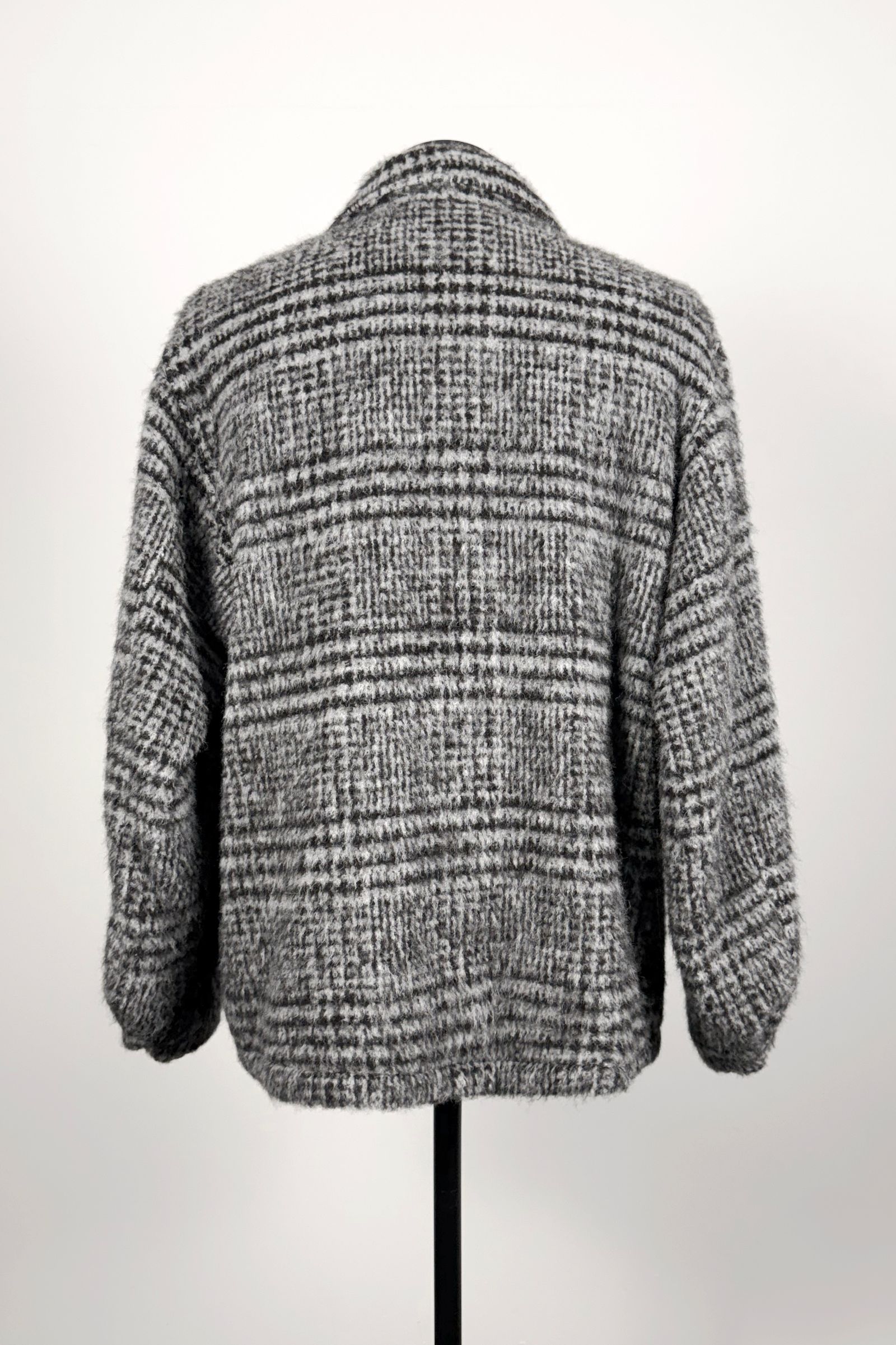 ALPACA SHAGGY PLAID LOGGER JACKET / アルパカシャギープレイド ロガージャケット