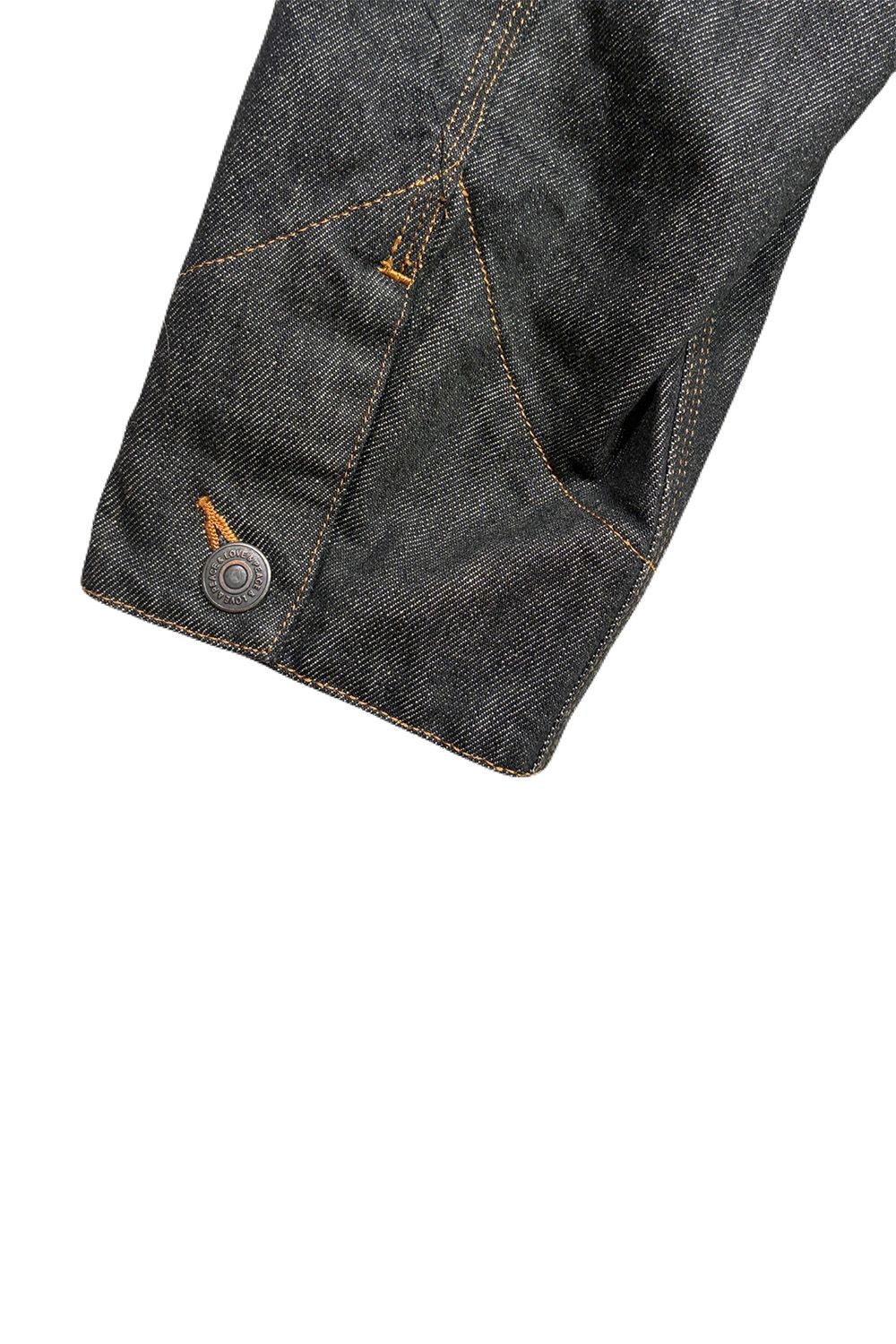 11.5oz DENIM JKT / PAT / 11.5オンス デニム ジャケット レザークロスガンパッチ