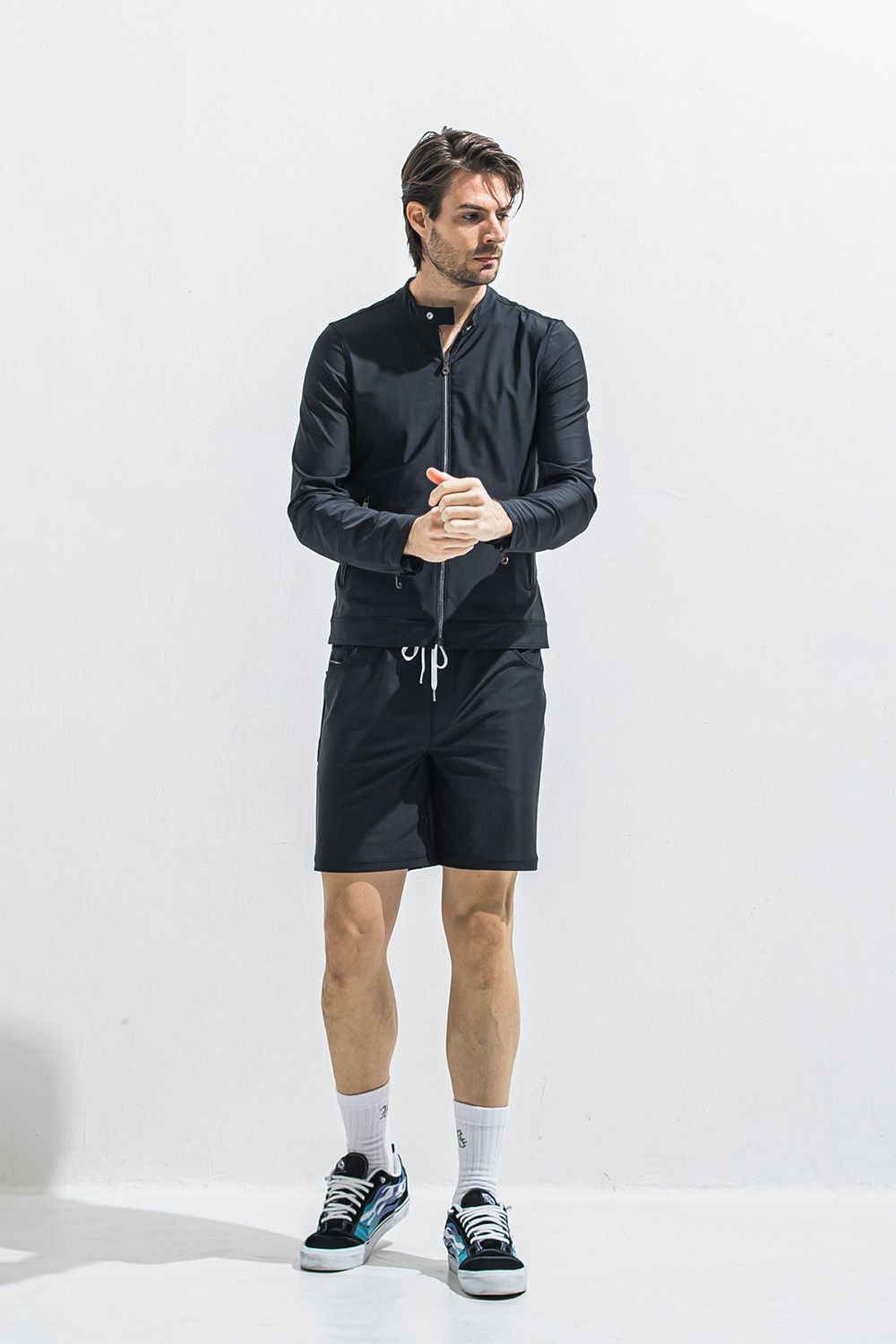 RASH DENIM SHORTS / ラッシュ デニムショーツ
