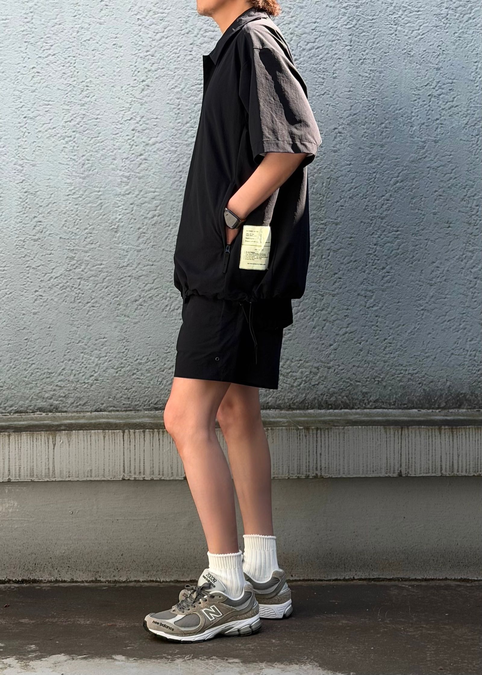 【N.HOOLYWOOOD TPES】DRAWSTRING SHIRT / PANELED T-SHIRT / HALF PANTS