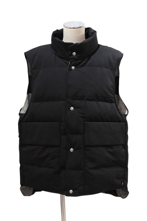 N.HOOLYWOOD COMPILE × WOOLRICH REVERSIBLE VEST / エヌハリウッド コンパイル ウールリッチ リバーシブルダウンベスト