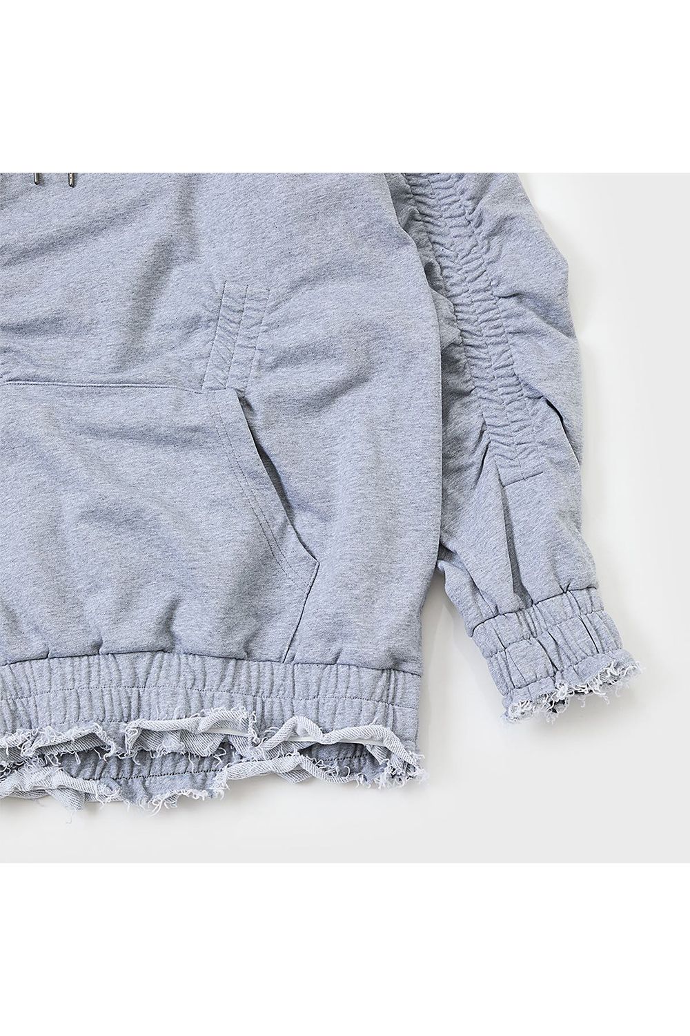Gathered hoodie / ギャザーフーディー