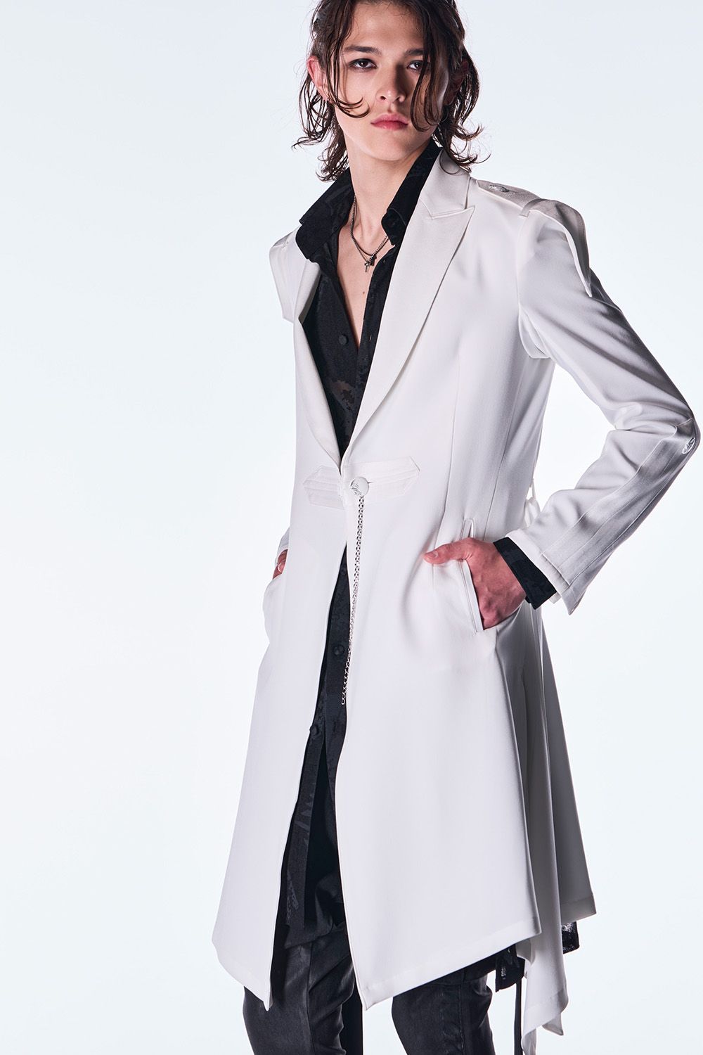Back Satin Goth Jacket II / バックサテン ゴス ジャケット II
