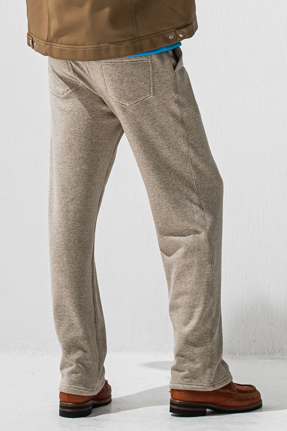 VELOURS FLEECE WIDE TUCK PANTS / ベロア フリース ワイド タックパンツ