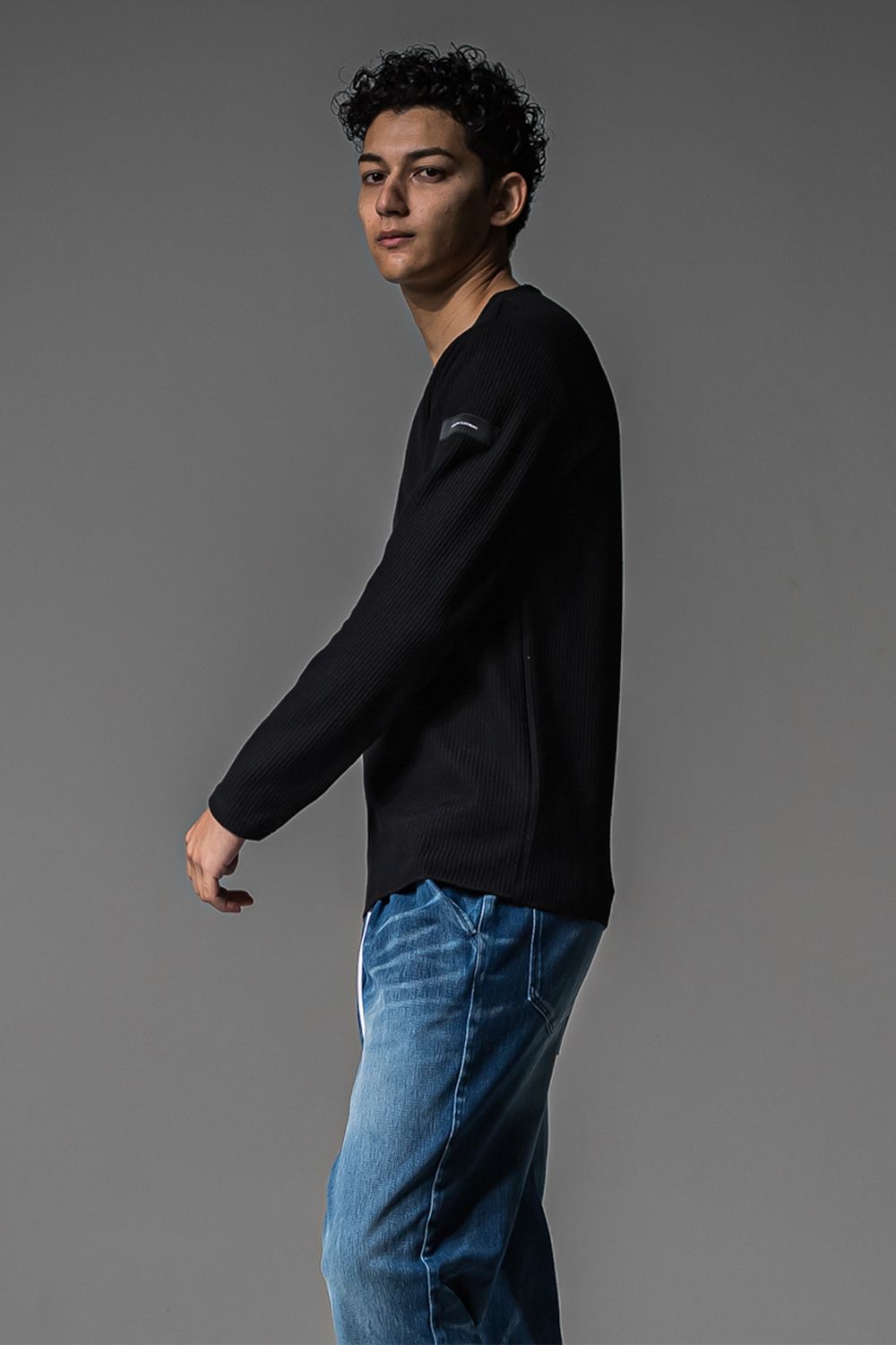 CUTOFF RAIL LONG SLEEVE / カットオフ ロングスリーブ