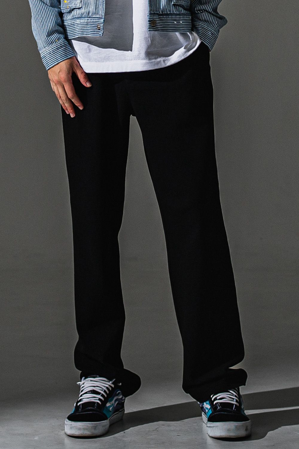 CHRIS EASY WIDE TUCK PANTS / ブリスターニット クリス イージー ワイドパンツ