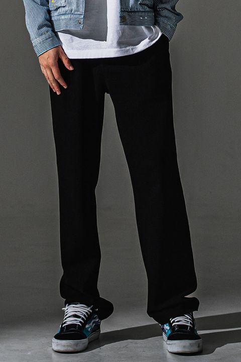CHRIS EASY WIDE TUCK PANTS / ブリスターニット クリス イージー ワイドパンツ