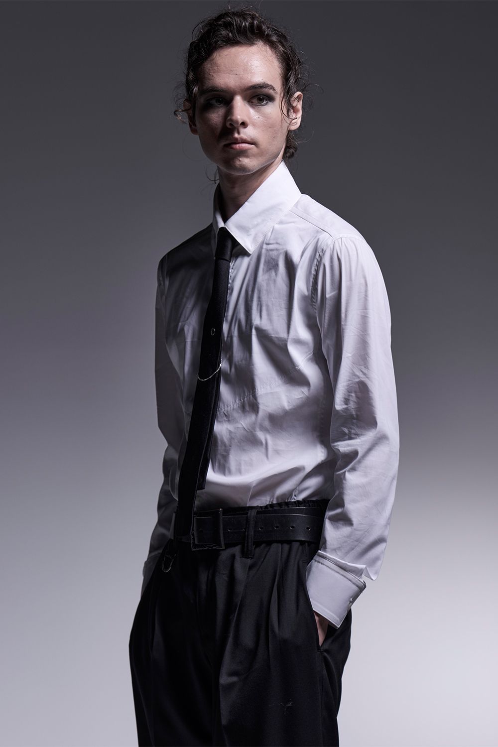 Silky Loan Side Rib Shirt / シルキーローン サイドリブシャツ