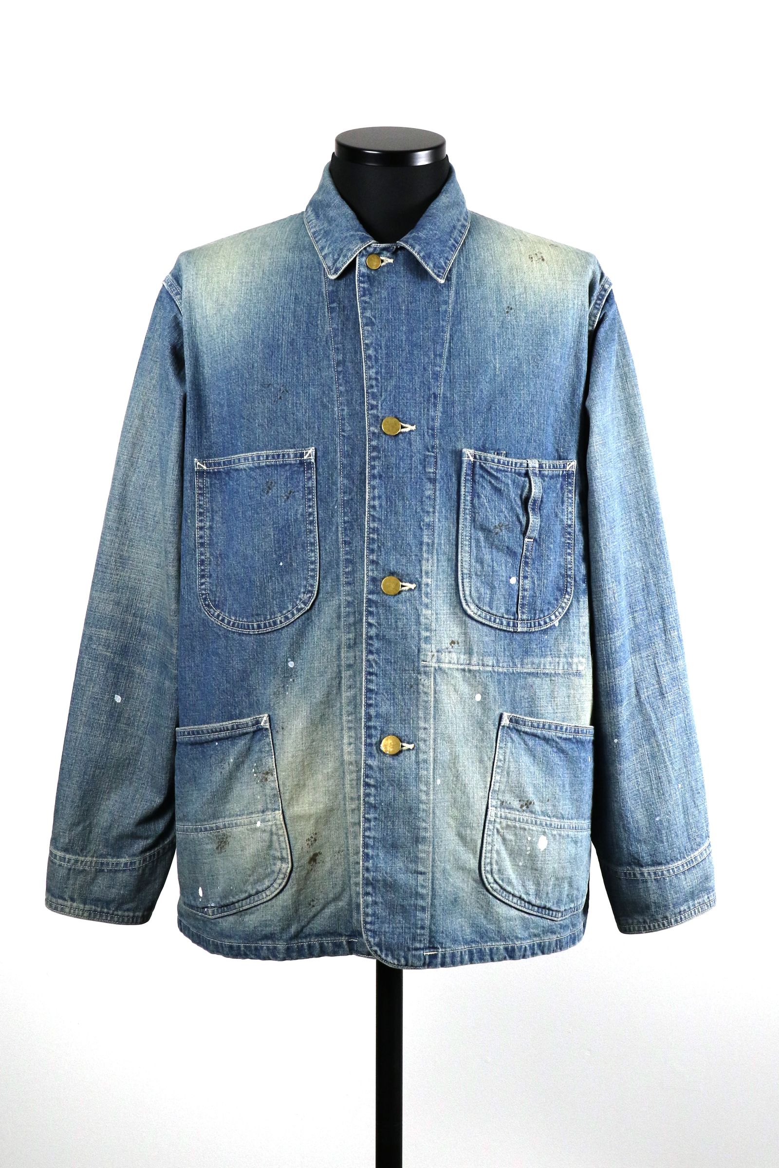 marka - ORGANIC COTTON 10oz DENIM 91-J COVERALL / オーガニックコットン 10オンス デニム 91-J  カバーオール | laid-back