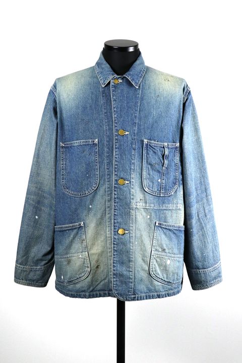 ORGANIC COTTON 10oz DENIM 91-J COVERALL / オーガニックコットン 10オンス デニム 91-J カバーオール