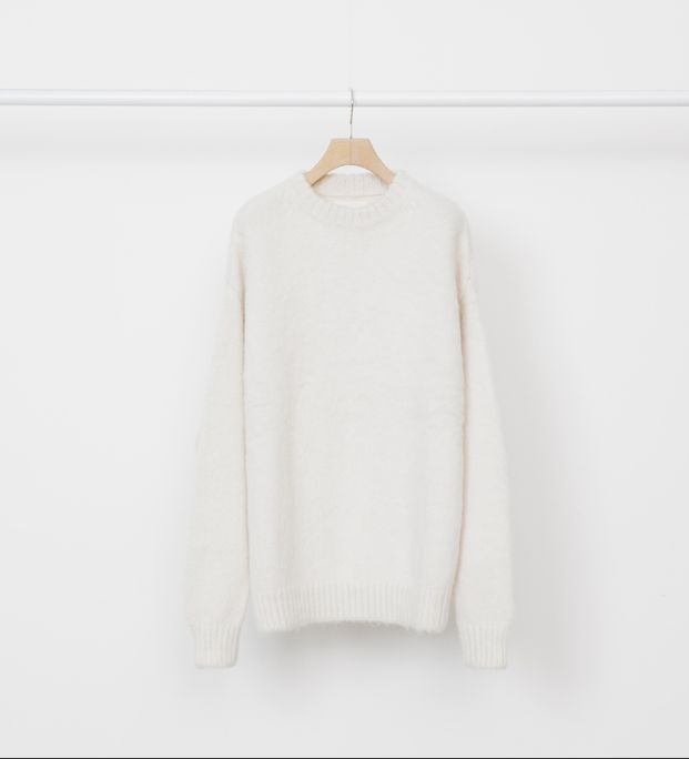 FINE ALPACA CREW NECK JUMPER /  ファインアルパカ クルーネック ジャンパー
