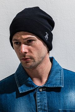 LINE KNIT CAP / リネン ニットキャップ