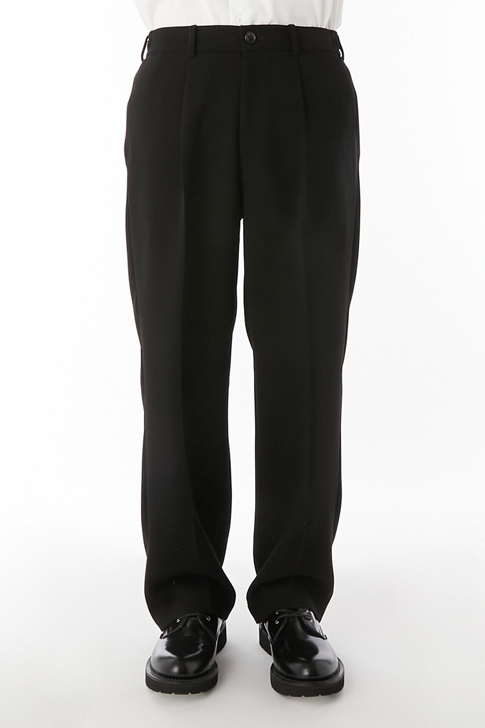 N.HOOLYWOOD COMPILE WIDE TAPERED EASY SLACKS / エヌハリウッド コンパイル ワイドテーパード イージースラックス