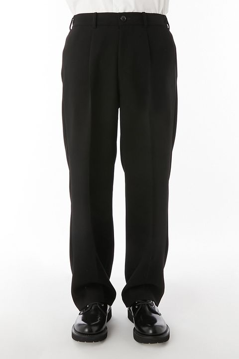 N.HOOLYWOOD COMPILE WIDE TAPERED EASY SLACKS / エヌハリウッド コンパイル ワイドテーパード イージースラックス