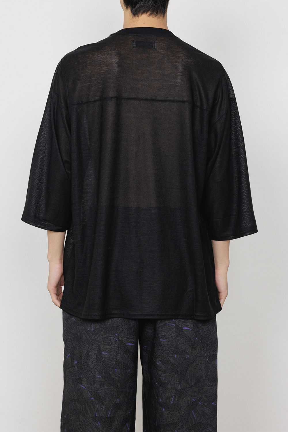 RAMIE KNIT BALL GAMES 3/4 SLEEVE TEE / ラミーニット ボールゲーム 3/4スリーブTシャツ