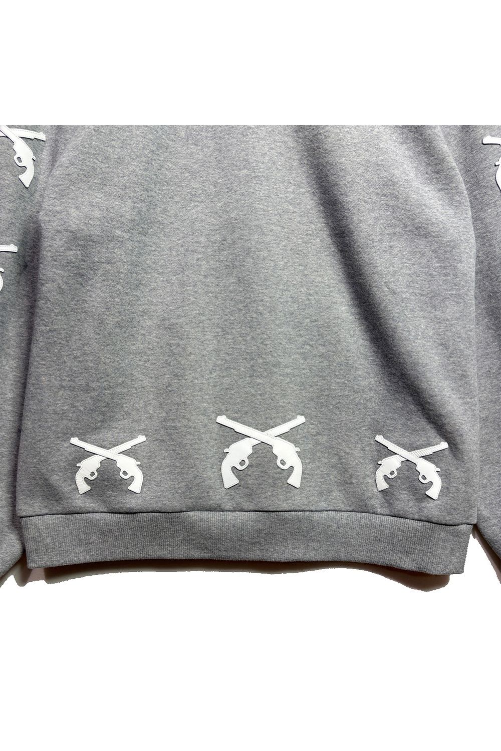 LEATHER PATCH HOODIE / レザー パッチ フーディ