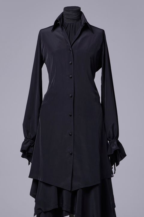 Eco Decine Lace Up Shirt / レースアップシャツ