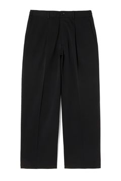 N.HOOLYWOOD COMPILE 1TUCK TROUSERS / エヌハリウッド コンパイル 1タック トラウザーズ