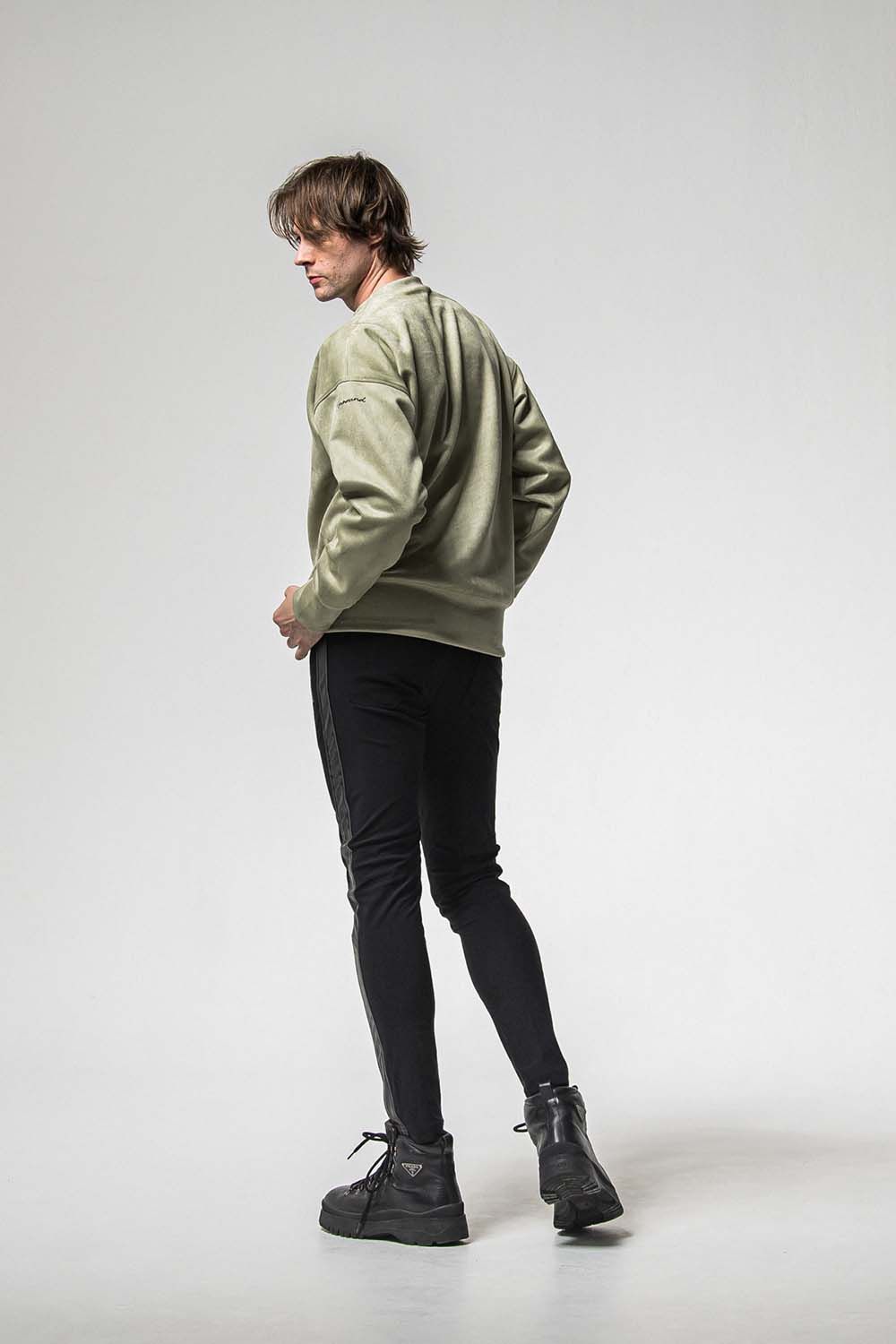 LEATHER LINE TRUCK PT / レザー ライン トラックパンツ